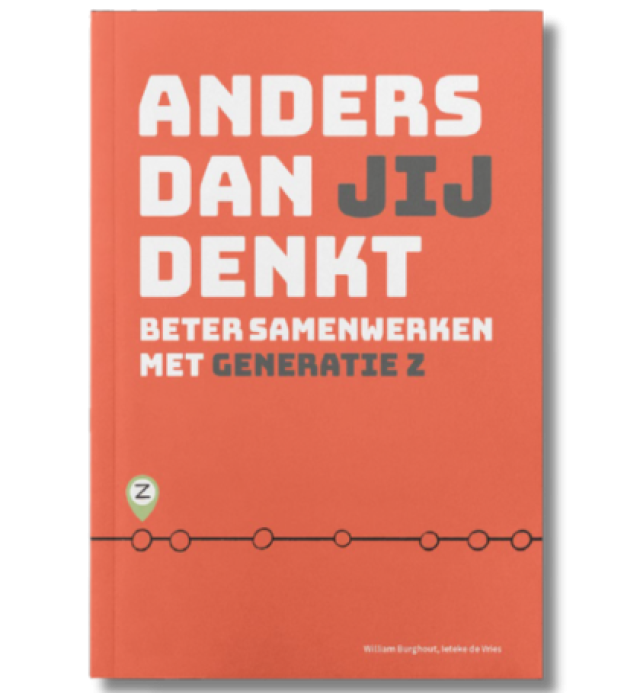 Cover boek: Anders dan jij denkt over Generatie Z